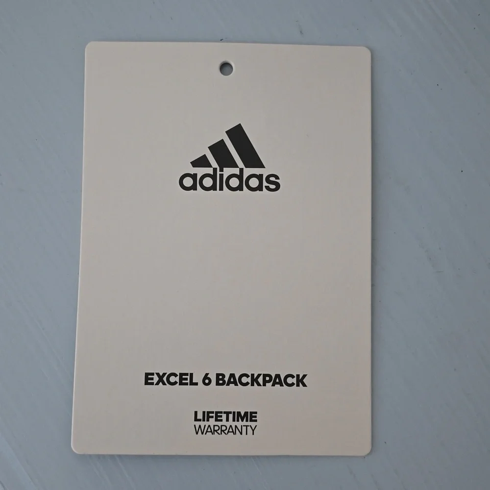 8/12 Adidas Excel 6 Backpack School Book Bag